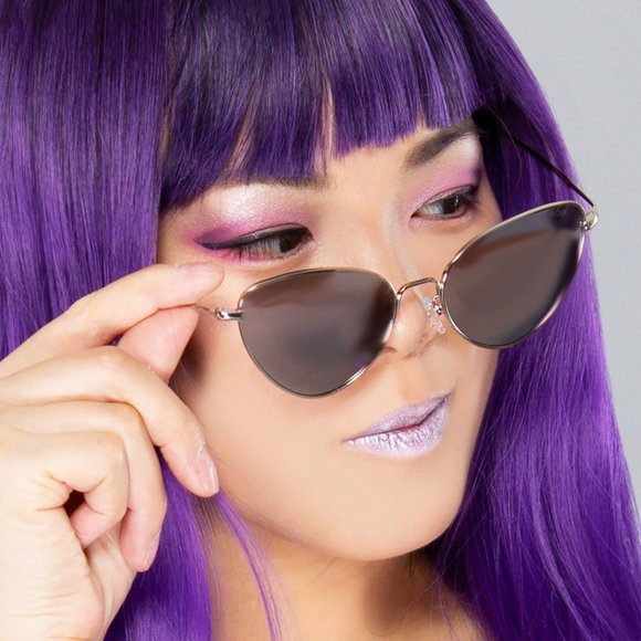 Topfoxx Felina Sunglasses in Silver